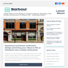 Latest News From Barbour Product Search:  Venesta’s new London showroom | Fulham Pier - Riverside Stand